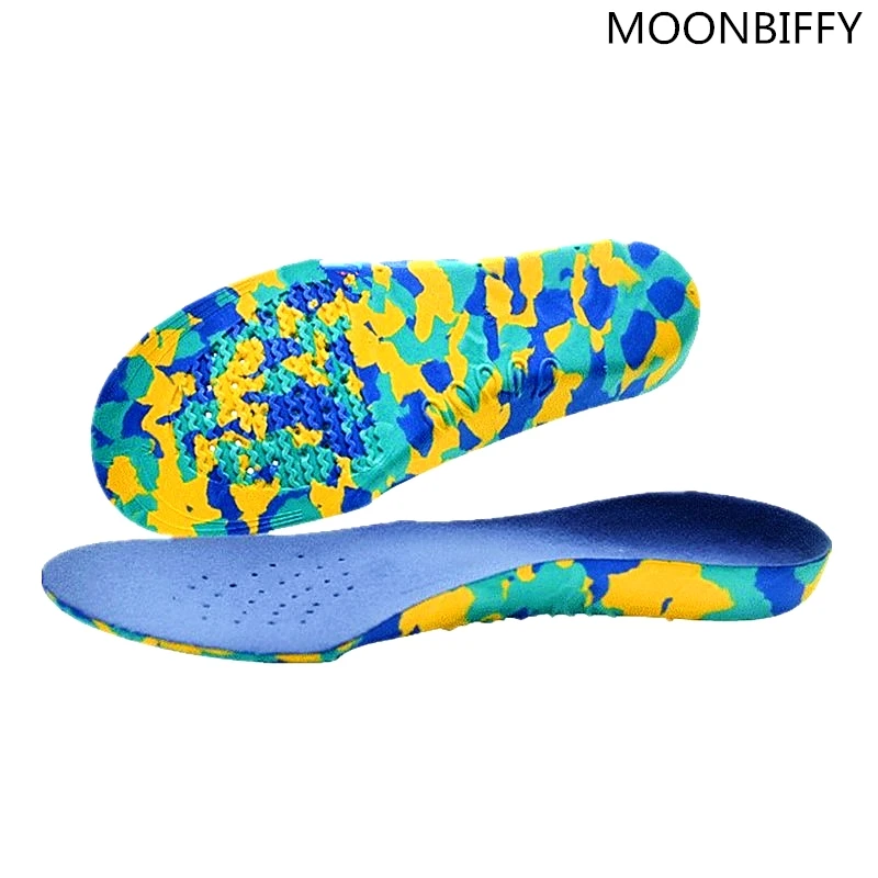 

MOONBIFFY 3D Orthotic Insoles flat feet for kids and Children Arch Support insole for X-Legs child orthopedic shoes Foot Care