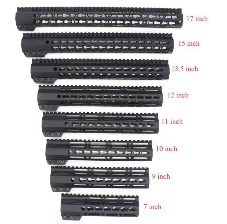 TriRock 7/9/10/11/12/13.5/15/17 ''بوصة لقط نمط keymod/M-لوك Handguard السكك الحديدية Picatinny شحن تعويم جبل System_Black اللون TriRock 7/9/10/11/12/13.5/15/17 ''بوصة لقط نمط keymod/M-لوك Handguard السكك الحديدية Picatinny شحن تعويم جبل System_Black اللون