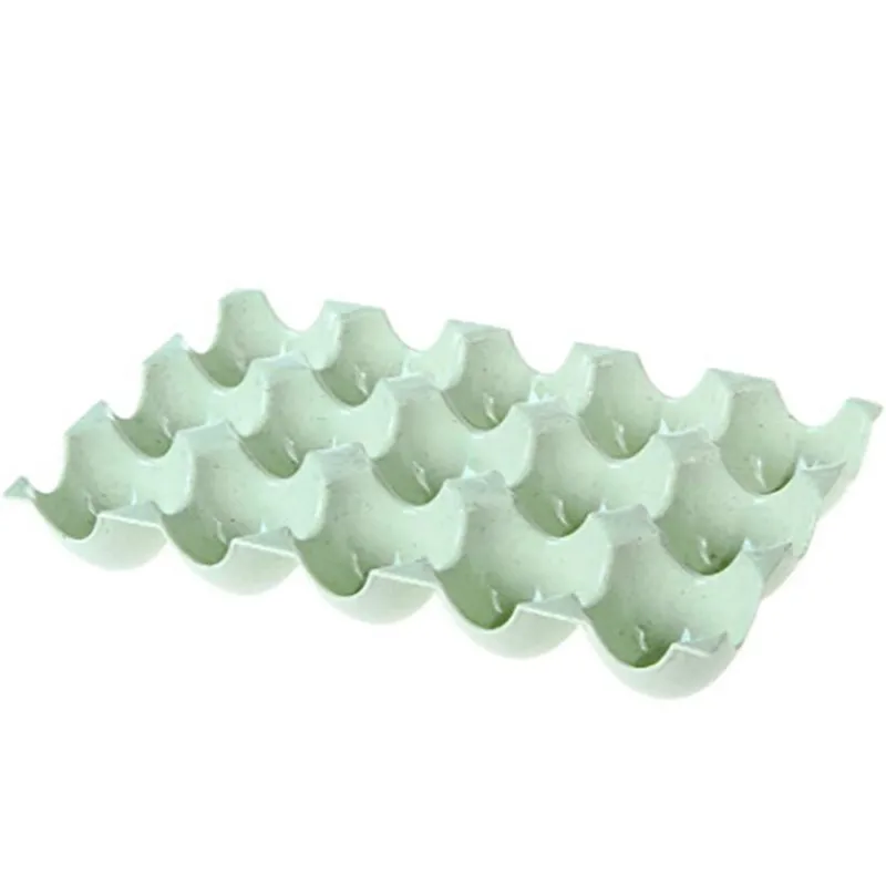 Egg Holder Box Refrigerator Storage Tray For 15Pcs Eggs Shatter-proof 5