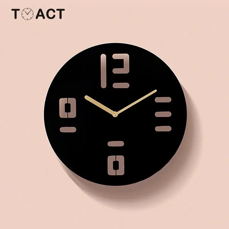 

Nordic Wall Clock Large Digital Wall Clocks Modern Design Wall Watch Large Size Home Decoration Accessories Circular Quartz Gift