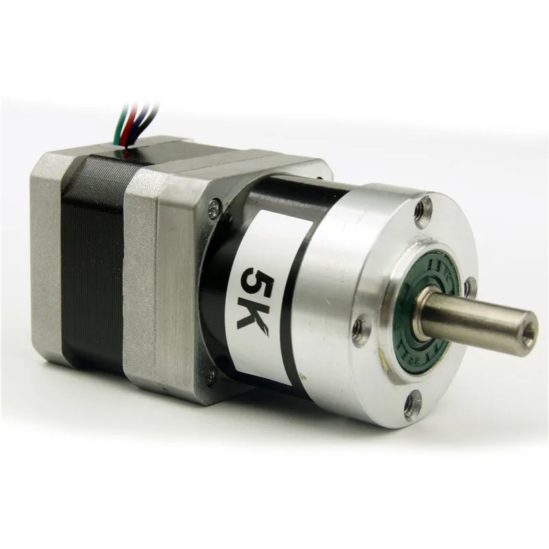 

NEMA17 Precision Planetary Geared stepper motor Gear ratio 1:5 motor length 33mm 0.95A 3D printer motor