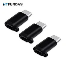 3 шт mi cro USB-Type C кабель адаптер для Xiao mi 9 mi 9 A2 красный mi Note 7 huawei P30 Pro mate 20 samsung Galaxy S10 Plus S9 S 8