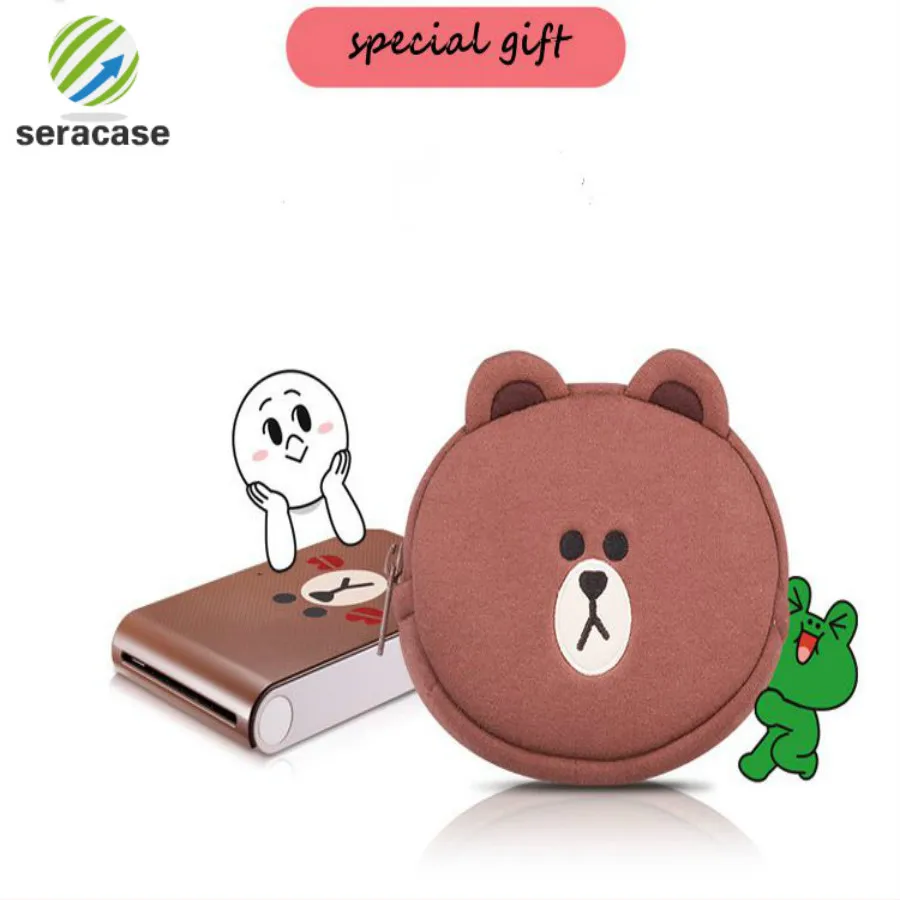 Цветной принтер для смартфонов Android и iOS мини беспроводной bluetooth фотопринтер