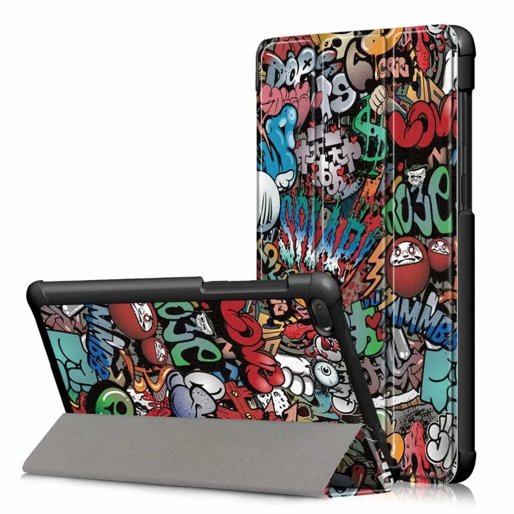 

Tab E7 TB-7104F PU Leather Case Cover Magnetic Protective Stand Case For Lenovo Tab E7 TB 7104F Tablet Smart Fundas Capa Para