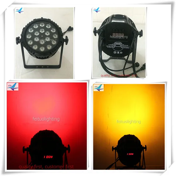 

(6/lot)Outdoor led par 18x18 6 in 1 power par can light led par 64 rgbwuv