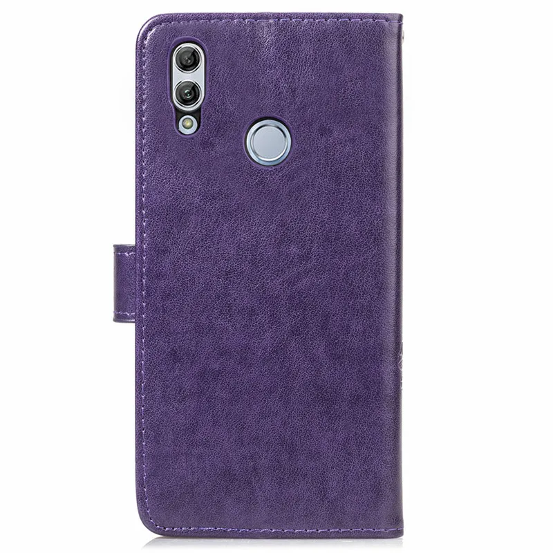 Флип кейс из искусственной кожи для Huawei Honor 10 Lite чехол книжка с бумажником
