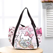 Frauen Designer Handtaschen Hochwertige Mode Cartoon Hallo Kitty Crossbody Taschen Für Frauen Handtaschen Aus Leder Handtaschen