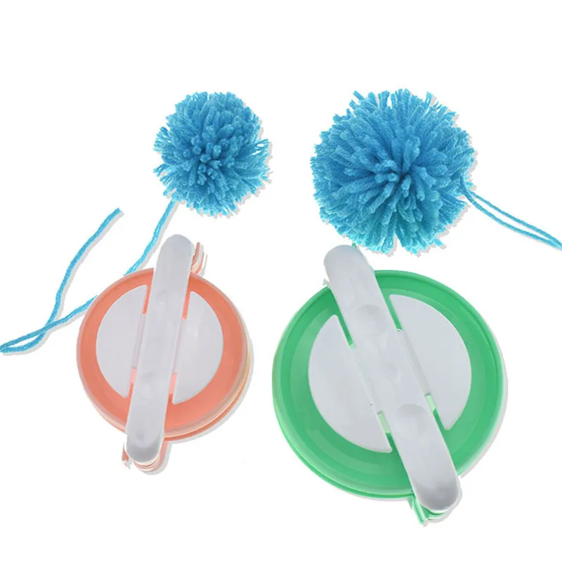 8pcsset DIY Knitting Tool Set Round Knitter Looms Ring Yarn Needle Sock Scarf Hat Maker Chirldren DIY Ball Yarn Weave Loom Set (7)