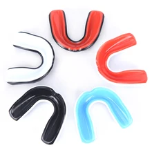 Профессиональная защита рта для взрослых Защитная Капа для рта Спорт Футбол Баскетбол тайский бокс