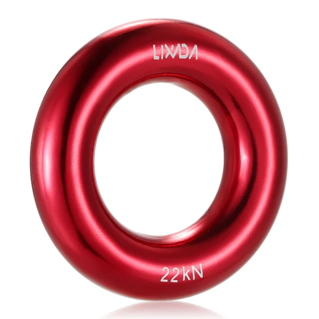 Buy Lixada 22KN Rock Climbing Ring O ring Aluminum