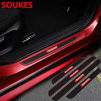 

New Sport Car Welcome Door Threshold Guard Sill Plate For Alfa Romeo Kia Ceed Rio Cerato Sportage Subaru Foreste Impreza Saab