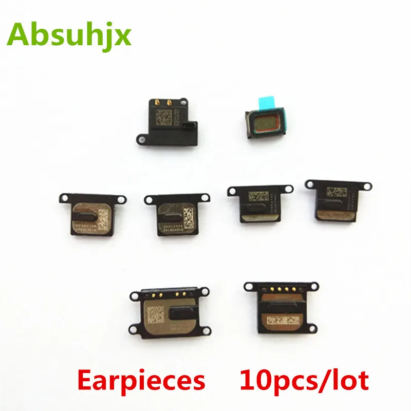 

Absuhjx 10pcs Earpiece Speaker Flex Cable for iPhone 6 6S 7 8 Plus Ear Sound Linstening for iPhone 5 5S 5C Earpieces Parts