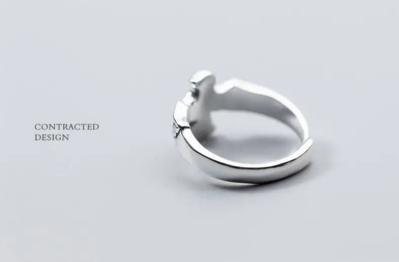 RYOUCUTE,, настоящее 925 пробы, серебряные, Преувеличенные, Индивидуальные Кольца с изображением Орла для женщин, массивные, регулируемые, на палец, большие кольца
