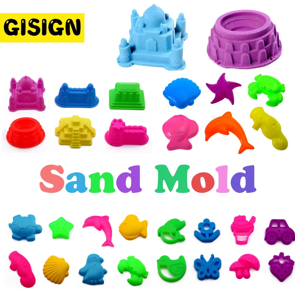 Jouets de sable bricolage intérieur arène magique jouer sable château moule construction dynamique magique sable argile Slime modèle jouets éducatifs