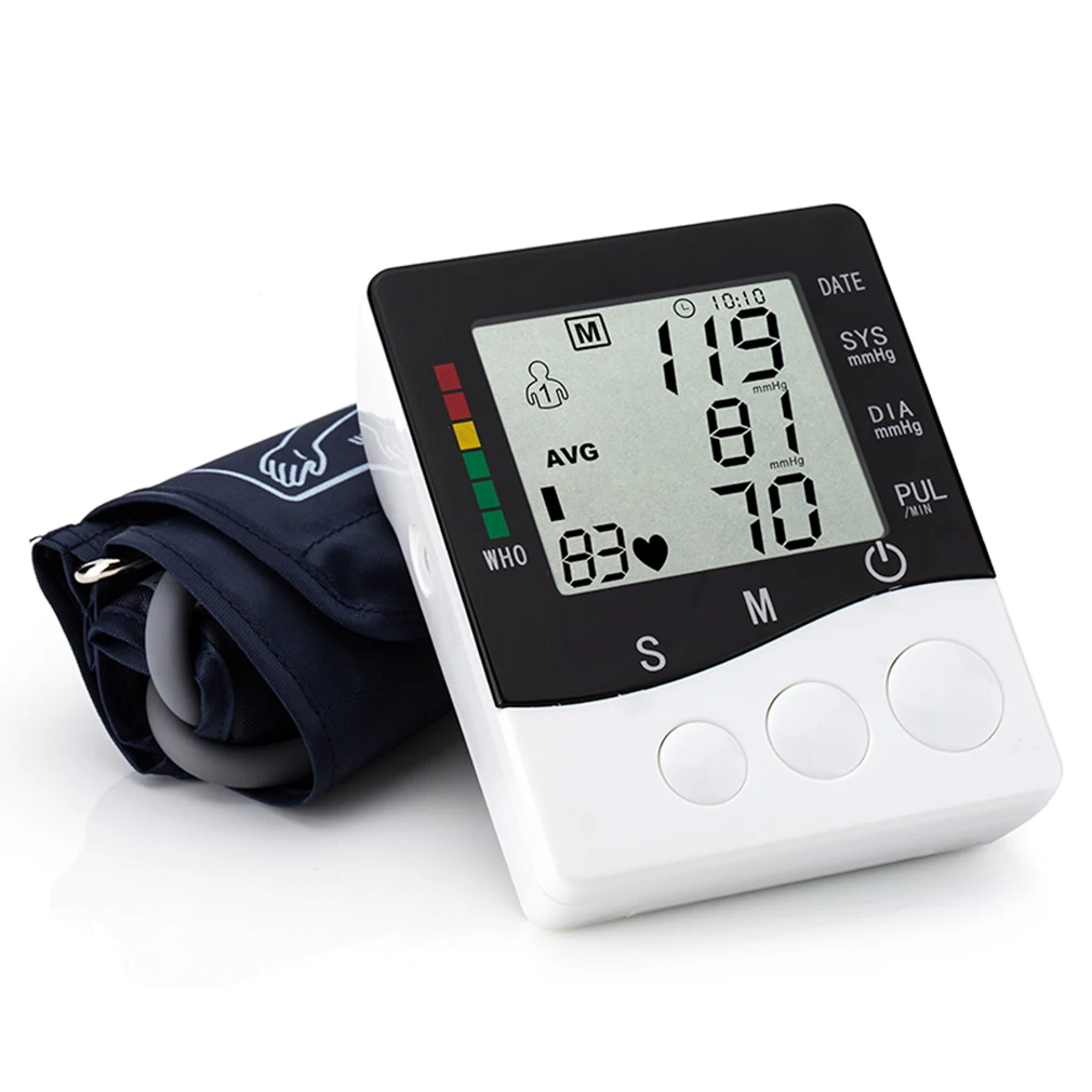 

High Quality New Health Care Automatic Wrist Digital Blood Pressure Monitor Tonometer Meter for Measuring And Pulse Rate