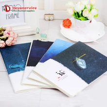 Винтажный блокнот А5, размер 80 страниц, дневник, линейка, сочинение, Японская книга zakka, канцелярские принадлежности, офисные принадлежности, школьные принадлежности