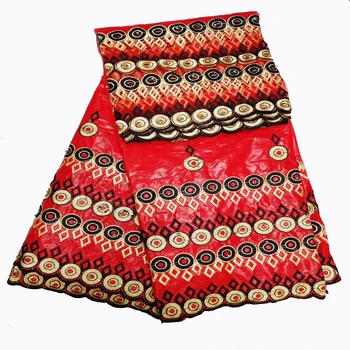 

Bazin riche getzner brode bazin brode french lace blouse fabric for dress high quality african lace 7yard/lot