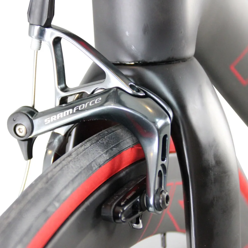 Flash Deal 2020 ican full carbon bike aero road bike carbon fiber bicycle for Professional race Force group carbon frame+wheels 6