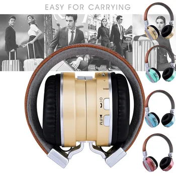 Bluetooth Headphones Over Ear Stereo Wireless Headset With Microphone TF Mic Gaming Music Movie Phone Calls hands free Bluetooth Headphones Over Ear Stereo Wireless Headset With Microphone TF Mic Gaming Music Movie Phone Calls hands free