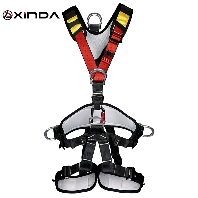 XINDA professional Rock Climbing High altitude Full Body Safety Belt