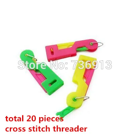 

Wholesale Price Total 20 Pieces Threader Cross Stitch Tool Embroidery Tool