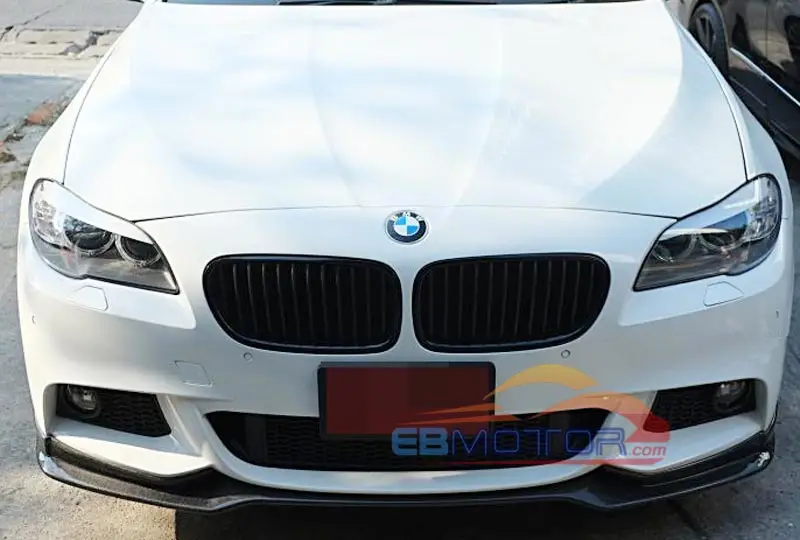 E Type Front lip Spoiler for BMW F10 F11 5-SERIES 528i 535i 550i MTECH M-Sport bumper 2011+