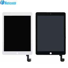 Netcosy For iPad Air 2 A1567 A1566 LCD Screen High quality LCD display+Touch screen assembly Replacement parts for ipad 6/Air 2