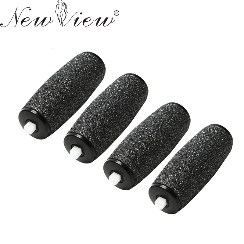 

4Pcs/Lot Replacement Roller Heads For Velvet Smooth Electric Foot File Pedicure Machine Dead Skin Callus Remover Foot Care Tool
