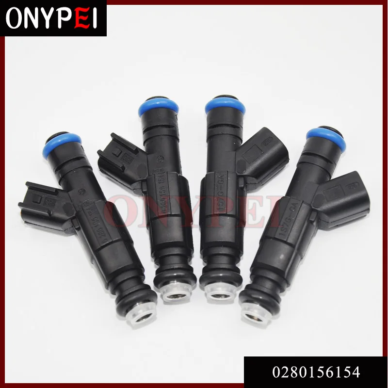4pcs/lot Fuel Injectors 0280156154 For Ford Focus Fiesta Mondeo Mazda