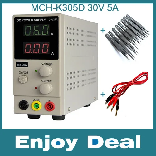 2015 New MCH K305D Mini Switching Regulated Adjustable DC Power Supply