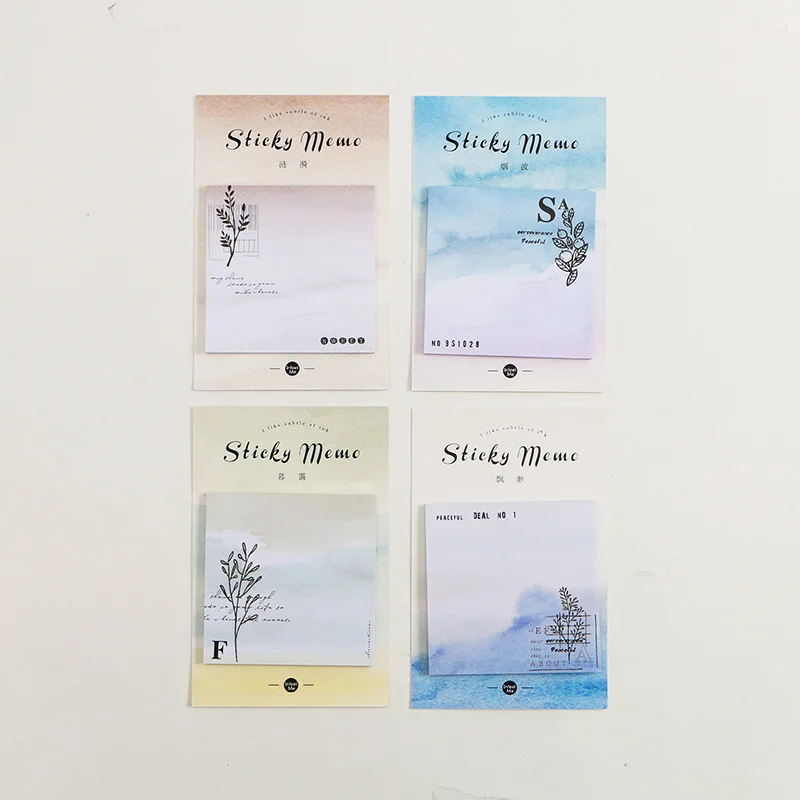 

1PC Cute New Man's Life Is Like A Dream Memo Pad Paper Post Notes Sticky Notepad Stationery Papeleria Office School Supplies