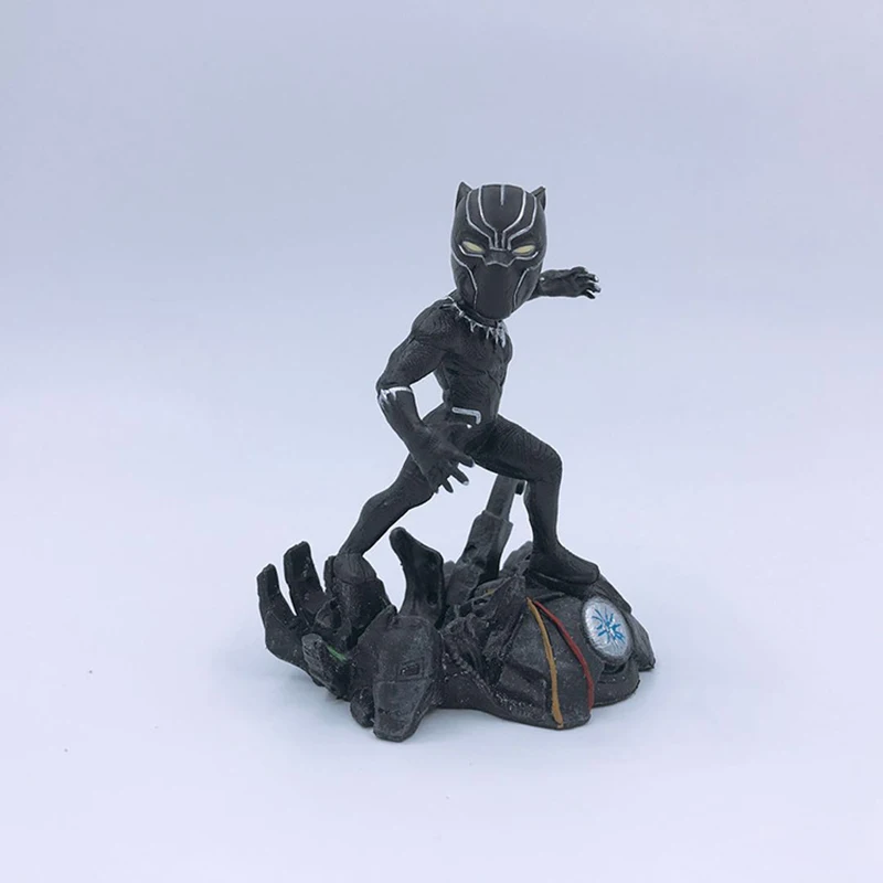 

PLAY ARTS Avengers Black Panther Super Hero PVC Action Figure Model Toy For Vehicle Graphics
