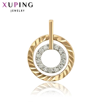 

Xuping Fashion Pendant Classic Gold Color Plated Necklace Pendant for Women Popular Design Jewelry Gift 34128