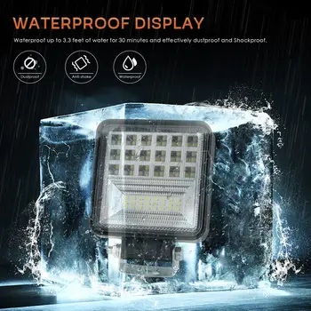 

Lamp LED Work Light IP68 Aluminum alloy DC 9-30V Replacement Off-road SUV