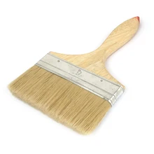 6-дюймовый Ширина мягкая кисть для рисования из щетины Рисунок маслом акварельные карандаши порошок Кисть для рисования, ручка пропилен, картин, выполненных акриловыми красками, Краски щетка