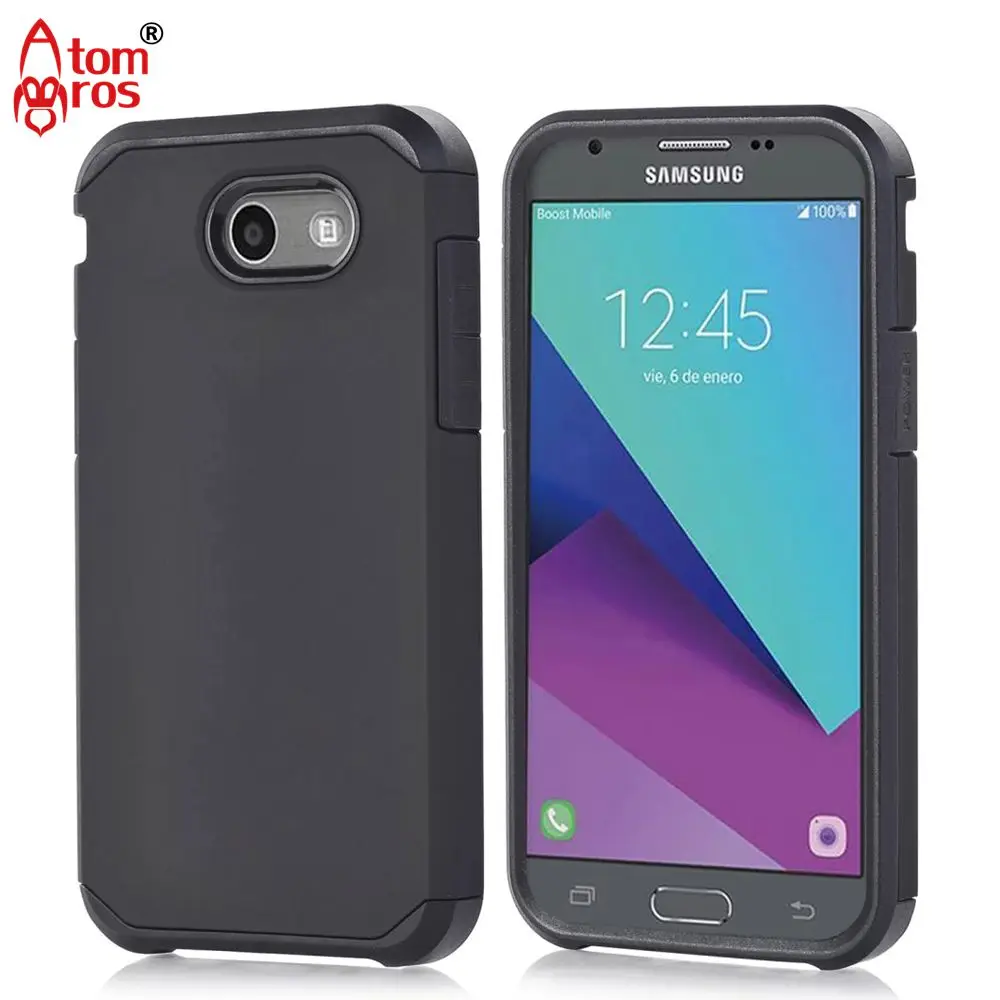 Hybrid TPU Plastic Matte Hard Case For Samsung Galaxy J7 2017 / J7 Sky Pro / J7 Perx / J7 V