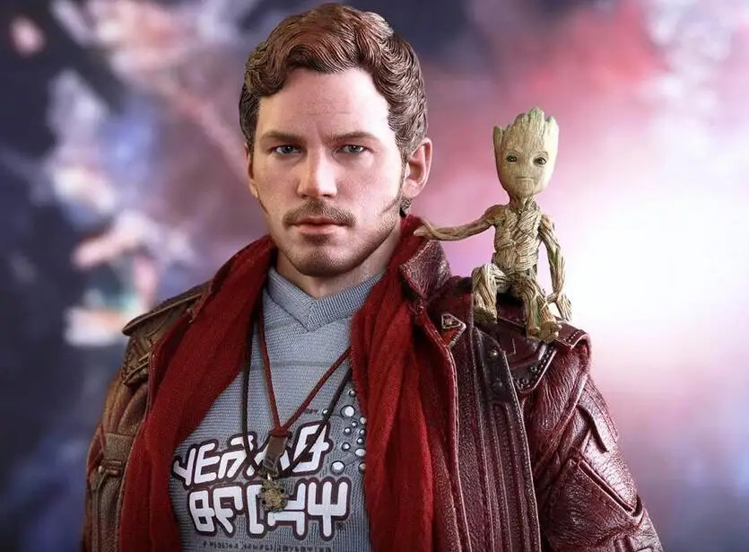 2017 Guardians of the Galaxy VOL.2 Star Lord Pendant Necklace and Lapel Peter Quill Superhero Cosplay Movie Jewelry Fashion Jewelry