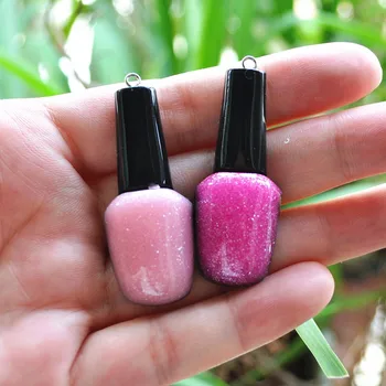 

diy resin charms necklace purfume pendant for woman decoration 12pcs 43*17mm