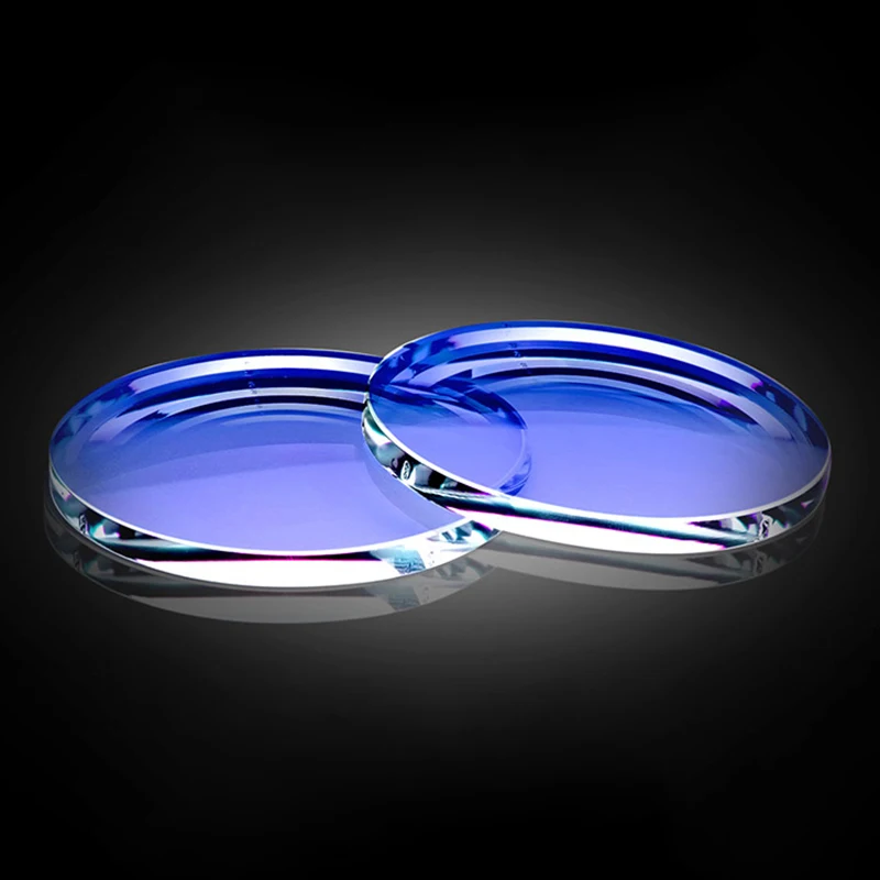 1,67 индекс CR-39, анти-голубые лучи, линзы для глаз, компьютер, близорукость, рецепт, оптические очки для чтения, прозрачные очки, линзы# 1.67FLG