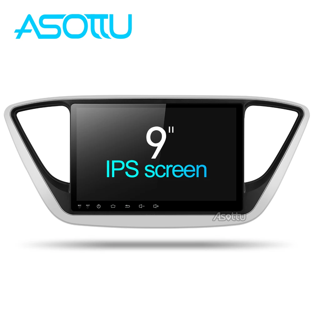 Clearance Asottu C17YN9060 Car DVD GPS Player For new Hyundai Verna 2017 Car PC Headunit Car Radio Video Player Navigation 2 din gps dvd 2