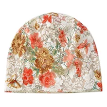 Летние Женские Горные Скалолазание с цветочным принтом кружевные летние вязаные шапочки Женская шапочка Цветочная шляпа шарф