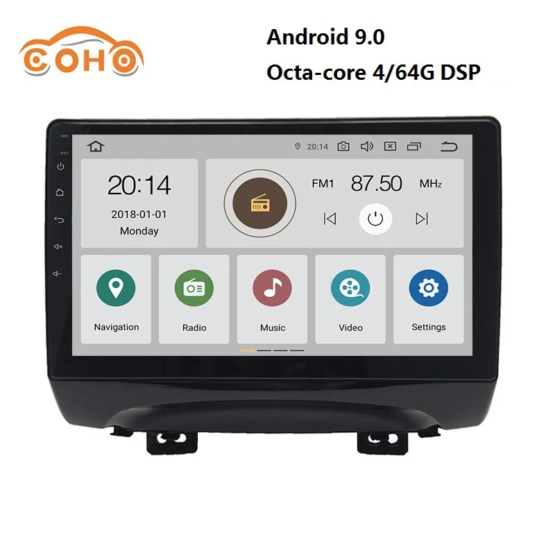 

Car radio Android 9.0 8-core 4/64G for JAC Refine S3 with BT GPS DSP support Steering Wheel Control WIFI and Carplay