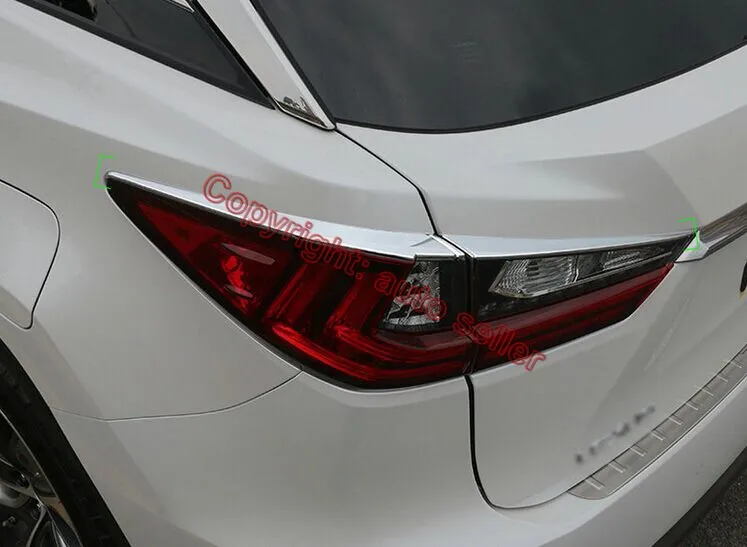 Хромированный задний фонарь для Lexus RX Class RX350 RX405h 2016 2018 ABS|light trim|abs chrometrim chrome |