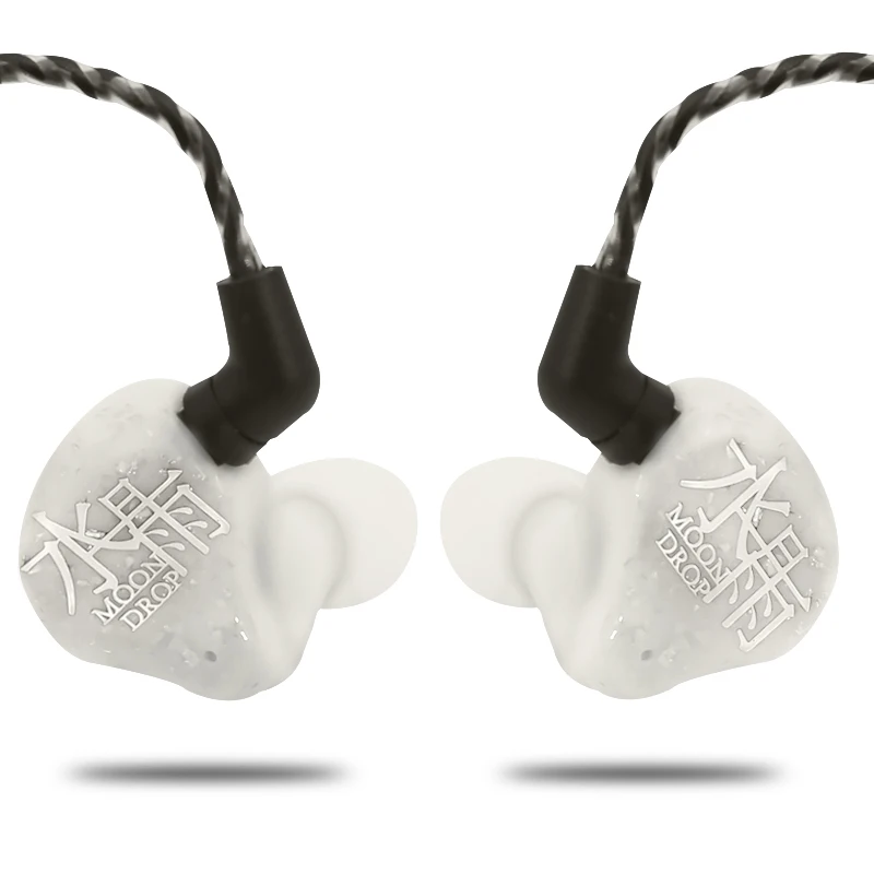 AK Moondrop Blessing 1DD + 4BA 1 Dynamic 4 баланса арматуры Гибридный HiFi монитор в ухо наушники DJ