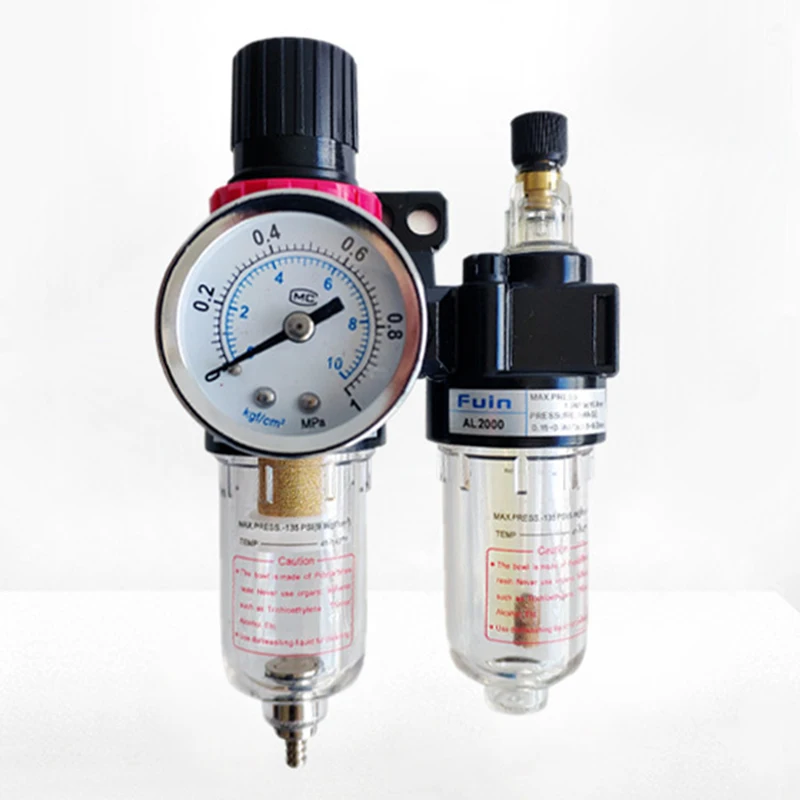 

AFC 2000 G 1/4 Air Pressure Regulator Oil Water Separator Air Compressor Air Preparation Units AirTAC Type