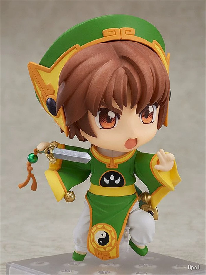 10 см Nendoroid Cardcaptor Sakura#400 Li Syaoran#763 фигурка модель милая кукла Аниме Коллекция игрушки; лучший подарок для друга