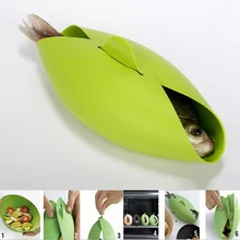 Original Silicone Steamer Microwave Steamer Oven Fish Kettle Poacher Cooker Food Vegetable Bowl Basket Kitchen Cooking Tools