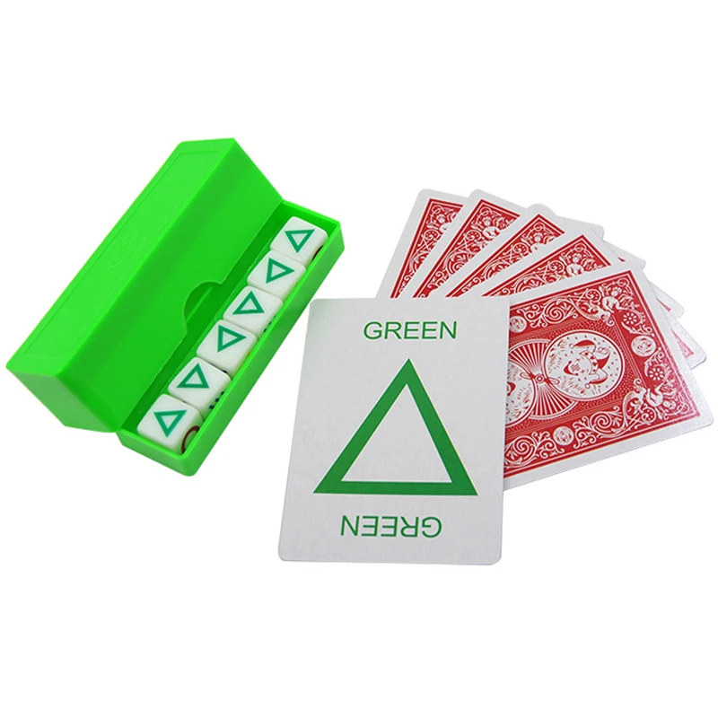 Prediction Dice Magic Tricks ESP Dice ESP Card Magic Props Street Close
