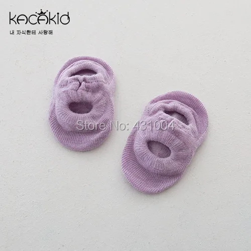 Kacakid/хлопковые носки унисекс для малышей детские Нескользящие маленьких