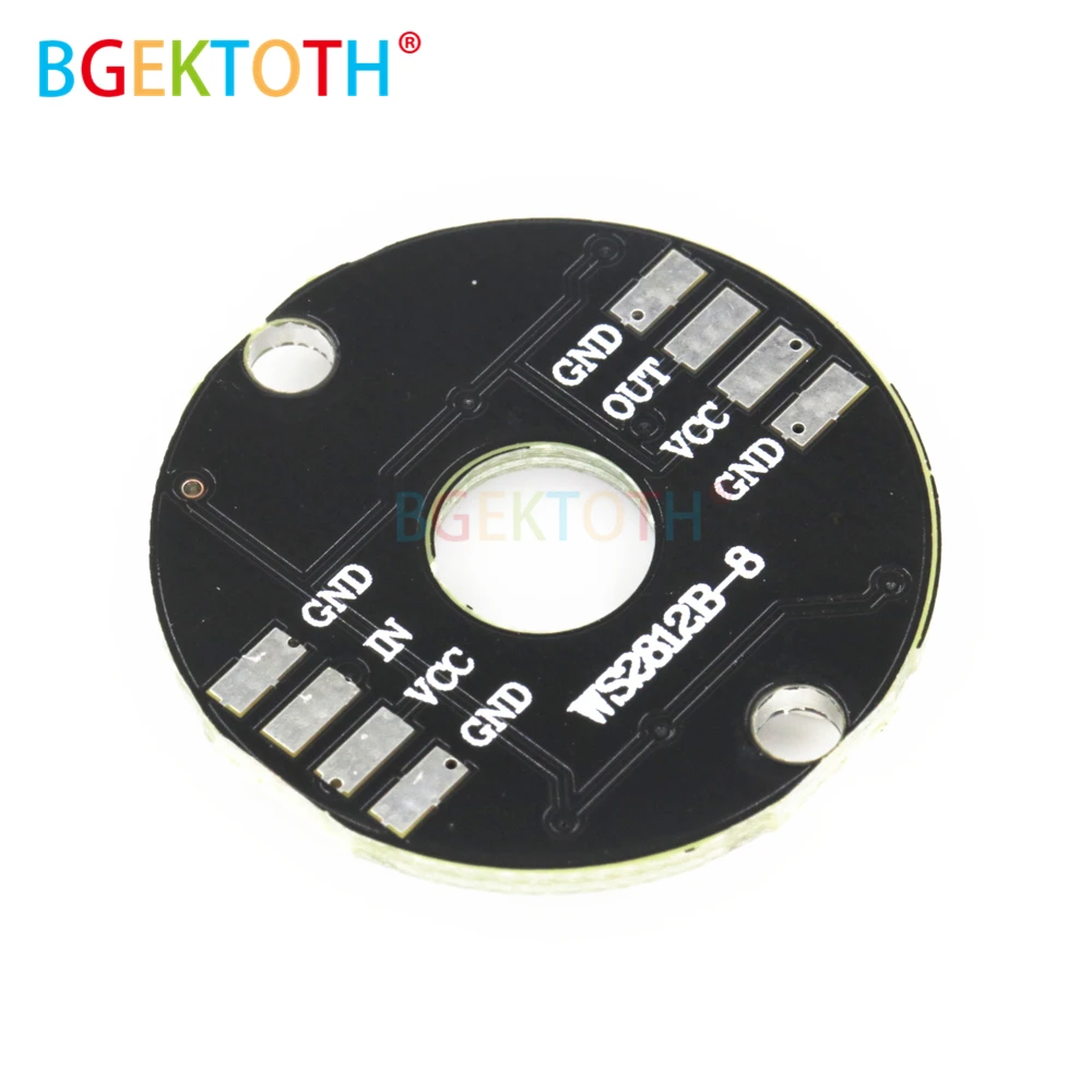 Кольцесветодиодный светодиодная RGB лампа 8 бит s WS2812 5050 RGB|Детали и аксессуары для